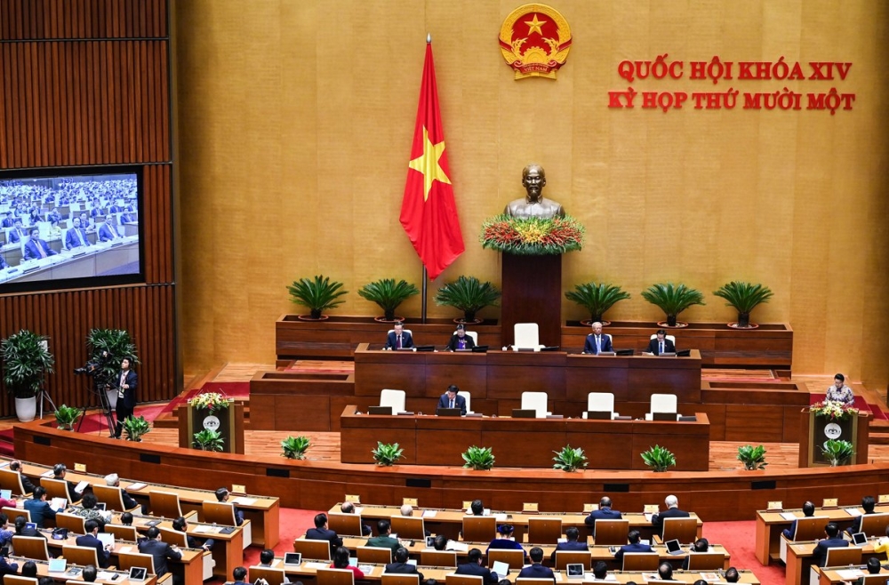 quoc hoi thong qua luat sua doi bo sung ve tan so vo tuyen dien